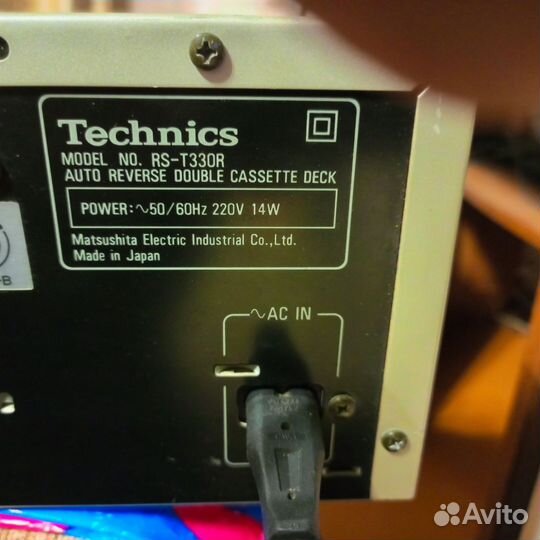 Дека двухкассетная Techniks