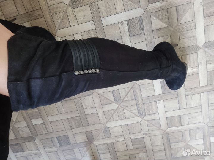 Сапоги ботфорты