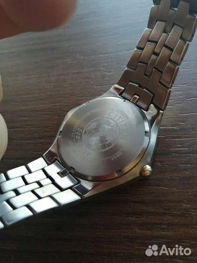 Сitizen Eco-drive Titanium, Титан корпус и браслет