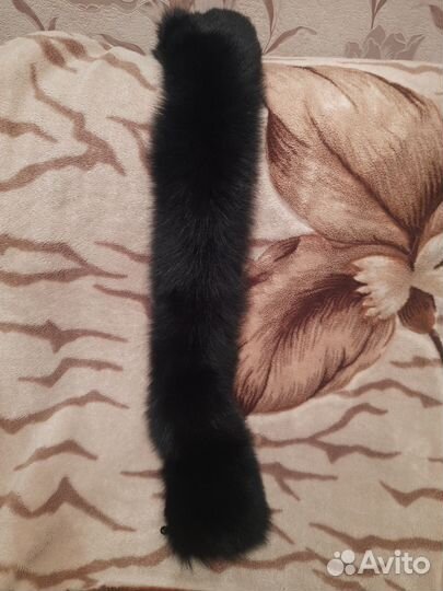 Меховой воротник песец