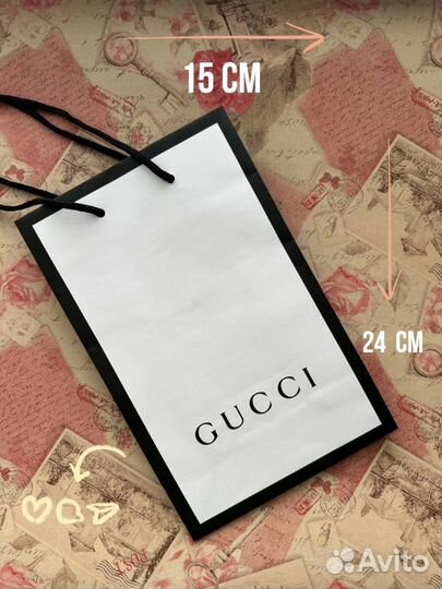 Пакет брендовый Gucci