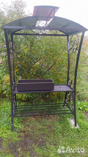 Кованые мангалы с крышей