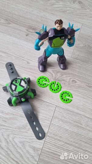 Фигура бен 10 +часы проектор