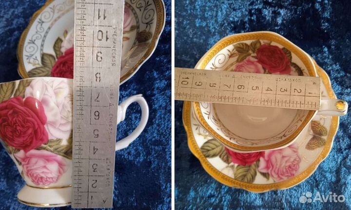 Чайная пара фарфор Англия
