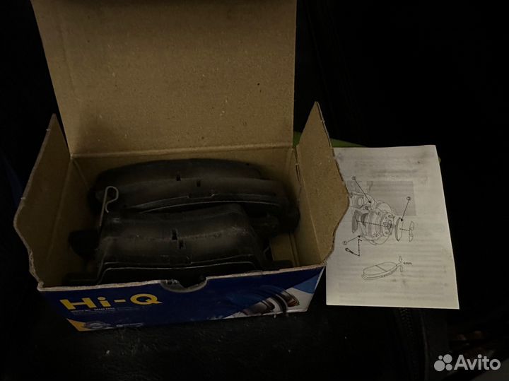 Тормозные колодки Hi-Q задние на Hyundai Tucson