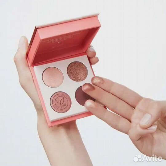 Палитра теней палетка yves rocher