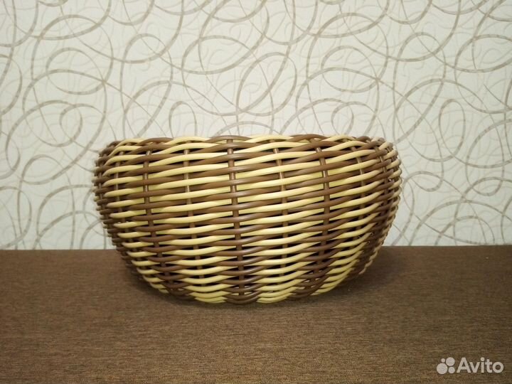 Кашпо из ротанга