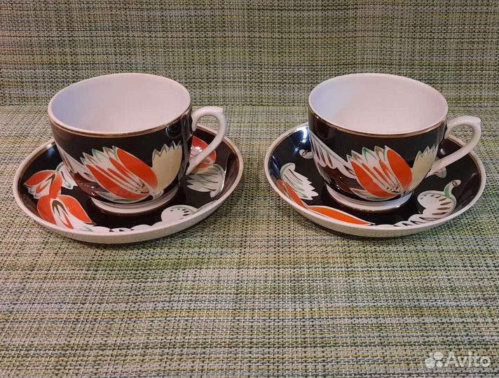 Чайная пара Вербилки СССР