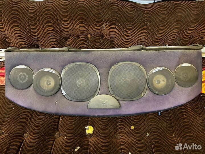 Музыкальная задняя полка ваз 2110, приора седан