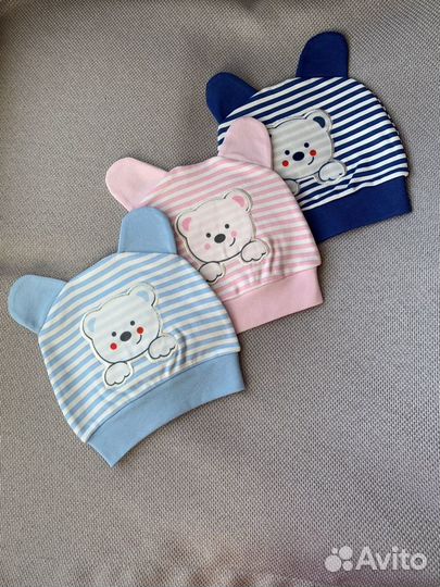 Шапка для новорожденного, шапочка для малыша