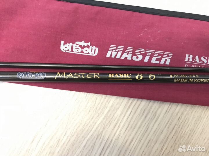 Удилище нахлыстовое Lotta-Olt Master Basic 2.55m
