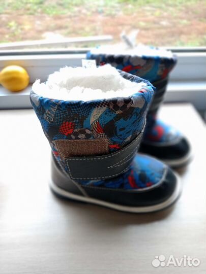 Тёплые сапожки