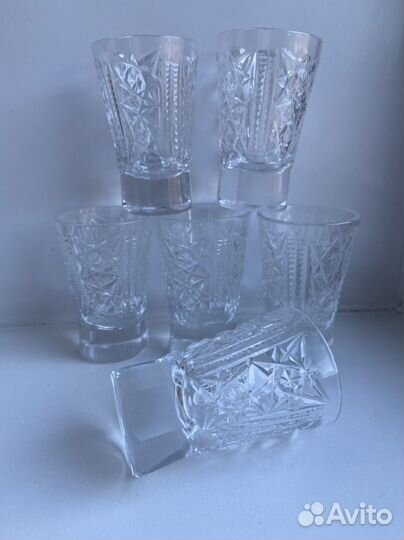 Стопка (рюмка) советский хрусталь 70 мл