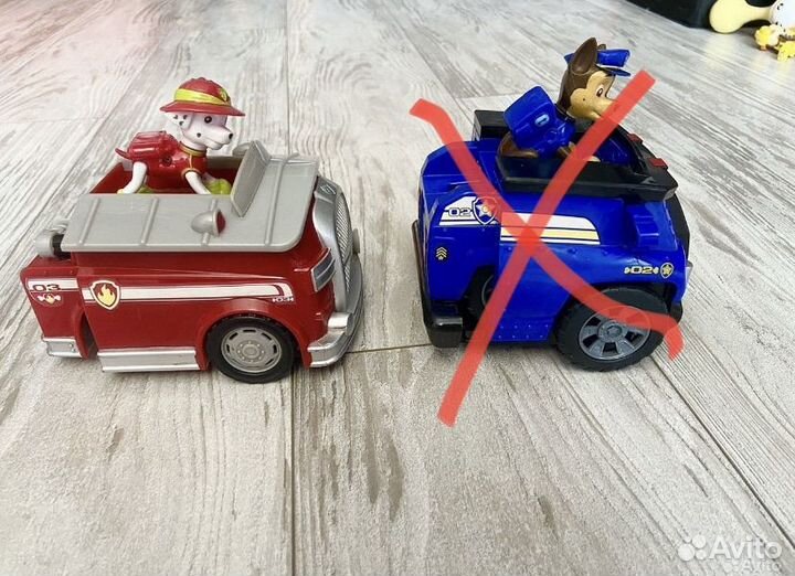 Щенячий патруль Маршал на машине