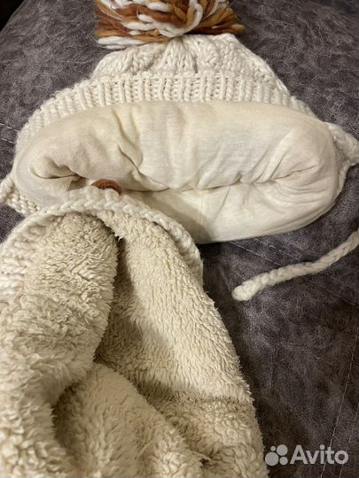Комплект шапка, шарф