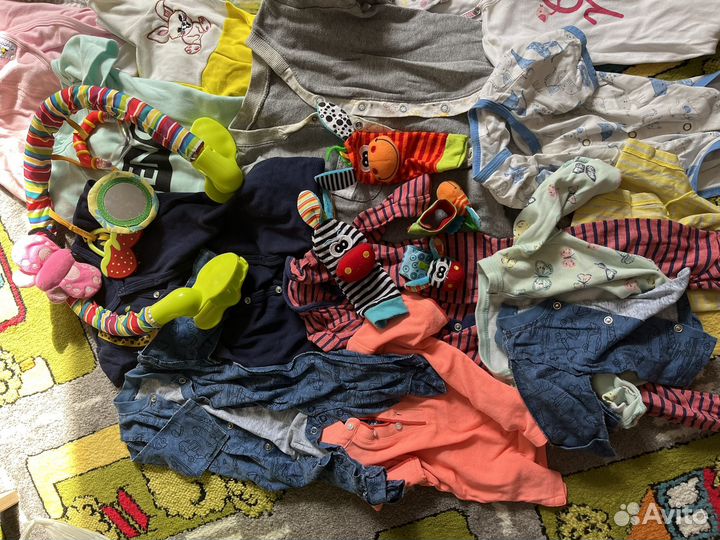 Детская одежда пакетом от 0-1года