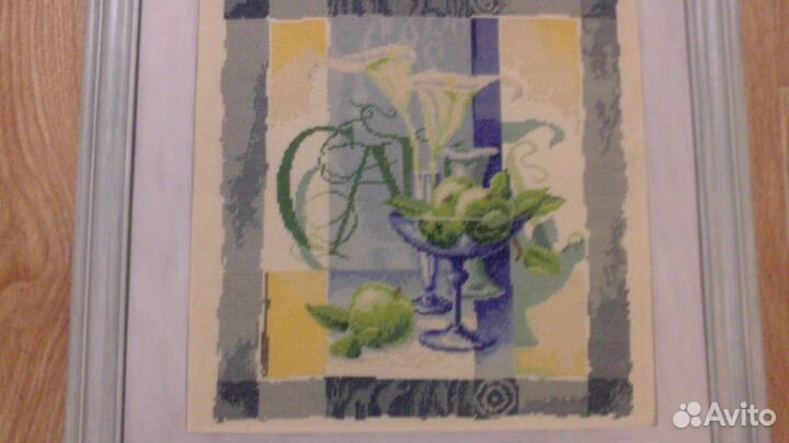 Картина вышитая крестиком