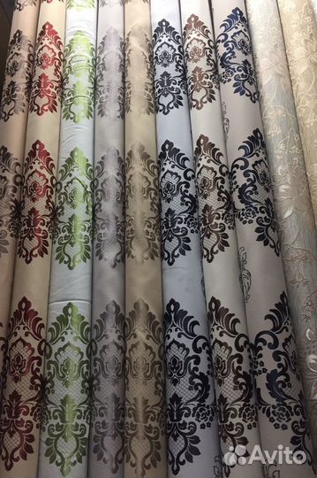 Шторы готовые, блэк-аут корона