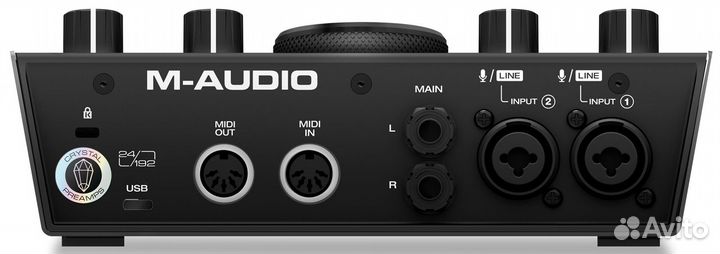 Новый аудиоинтерфейс M-Audio AIR 192 I 6. Гарантия