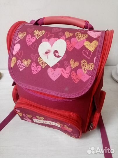 Рюкзак школьный для девочки 1 класс