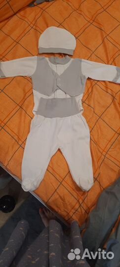 Комплект для мальчика на выписку