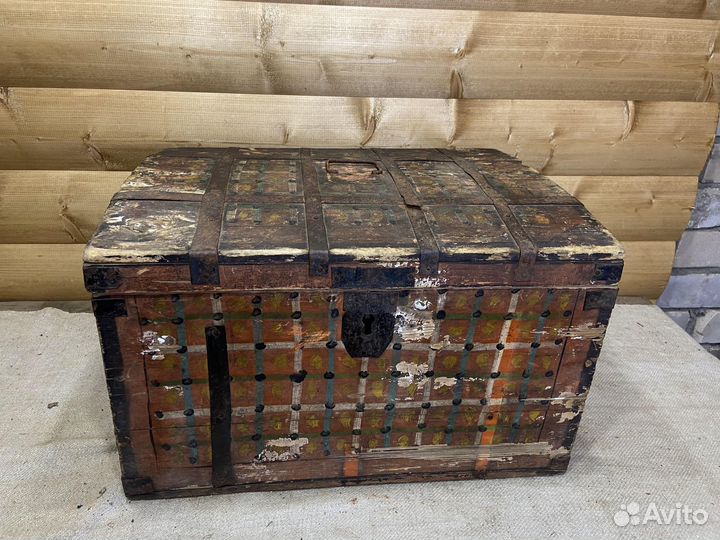 Сундук 10 С Крестиками Расписной