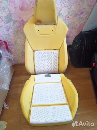 Обивка сиденья Шкода Рапид sport