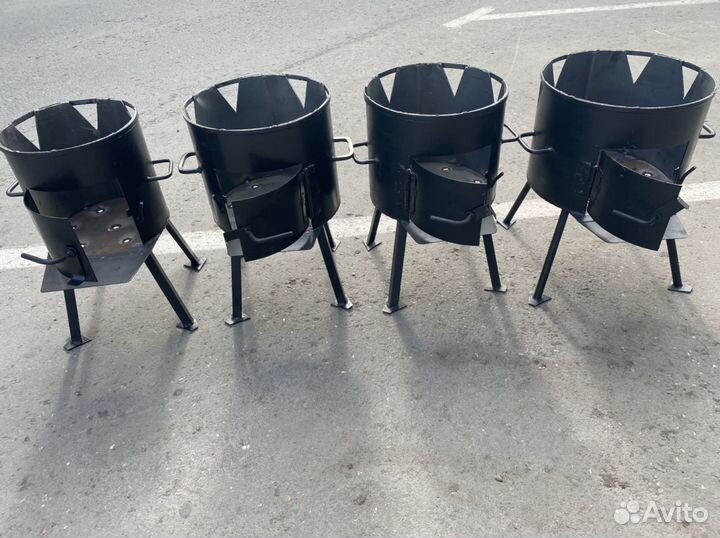 Печь, очаг, учаг, подставка под казан