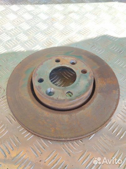 Диск тормозной передний левый Лада Largus