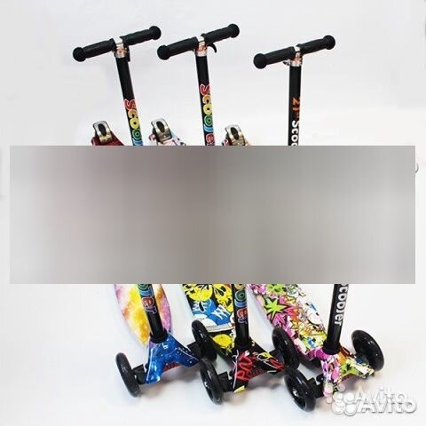 Самокат rover maxi до 60 кг