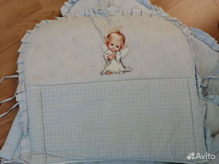 Бортики в детскую кроватку бу