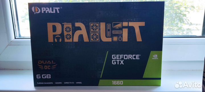 Palit geforce gtx 1660