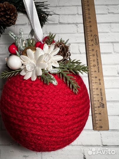 Елочные игрушки ручной работы