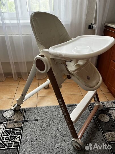 Стульчик для кормления happy baby berny v2