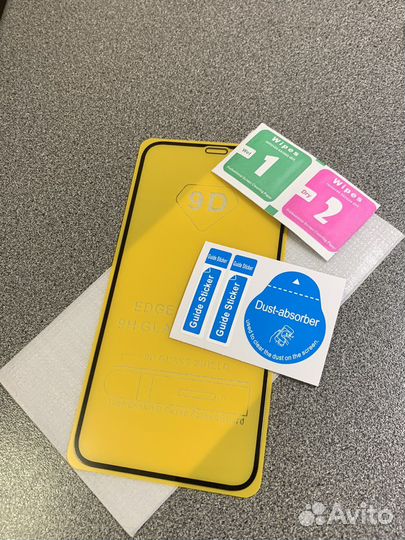 Прочное защитное стекло на iPhone 11 XR