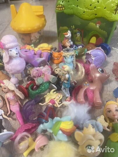 My Little Pony, барби мини и др