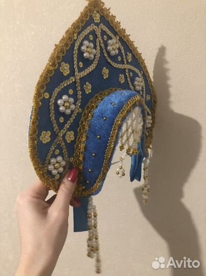 Кокошник для снегурочки