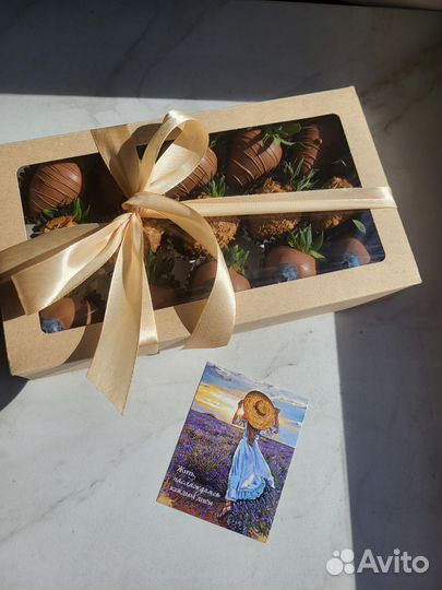 Клубника в шоколаде