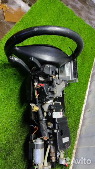 Руль на BMW 5 E39 кожаный с круизом рестайлинг