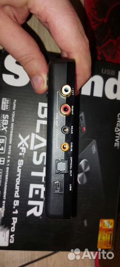 Creative X-Fi Sound Blaster Surround 5.1 Pro V3
