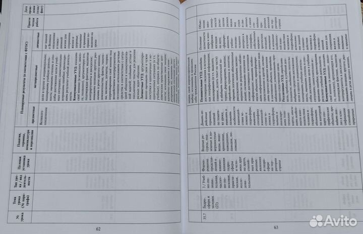 Рабочая программа к учебнику Домогацких 8 класс