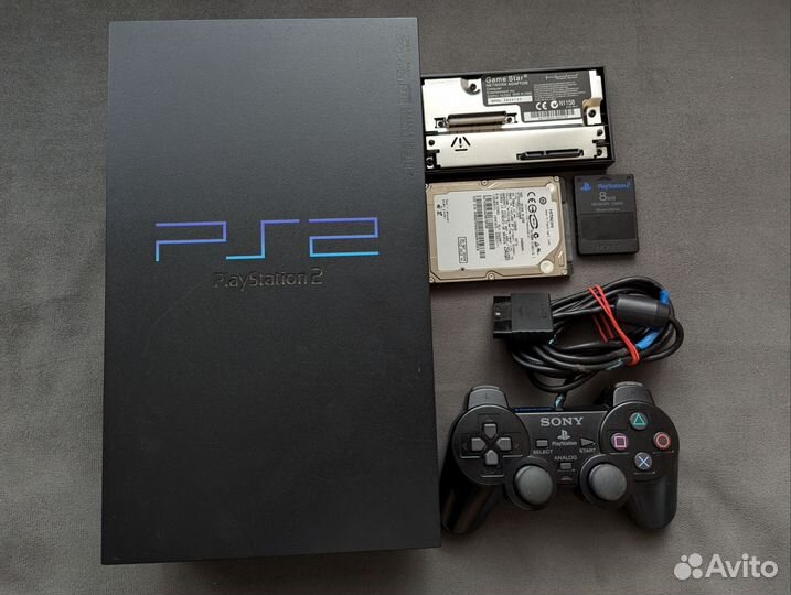 Sony PS2 250gb + 60 игр