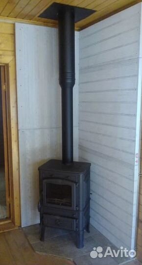 Дымоход Феррум нержавеющий 115 черный матовый