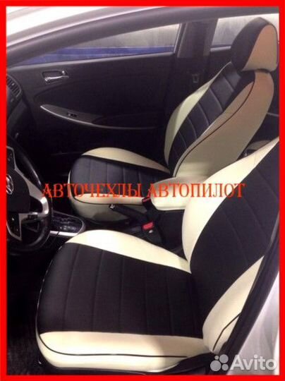Чехлы Автопилот Hyundai Solaris 1 Sd из экокожи