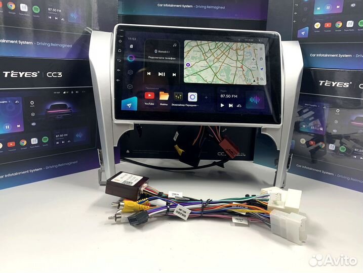 Teyes CC3 4/64 для Toyota Camry 50