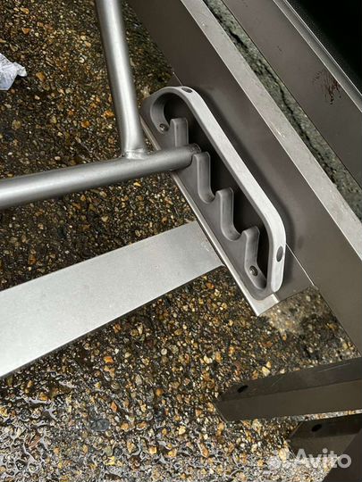 Шезлонг лежак алюминий