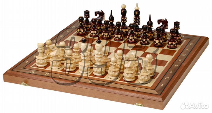 Шахматы, нарды, шашки Персидские махагон (51024)