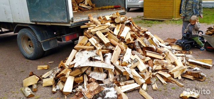 Дрова в укладку любого объема Березовые