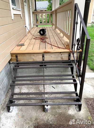 Обшивка ступеней Буком