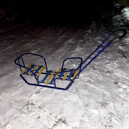 Санки для двойни и погодок